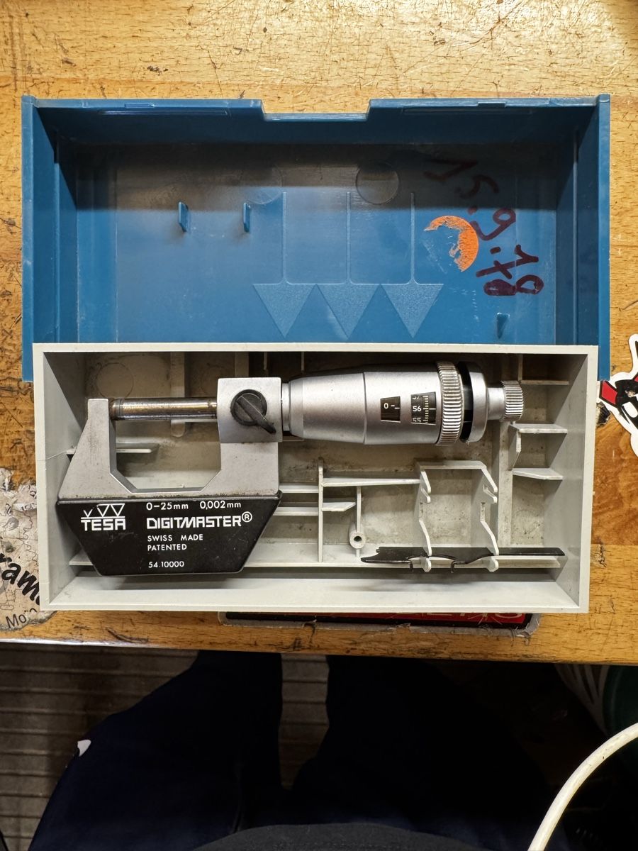 Tesa Messen: Micromètre/Micrometer 0-25mm TESA Digimaster 0.002  – Defekt aus Avry-devant-Pont von Mofaguy