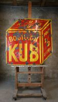 XL Emailschild "Bouillon KUB"