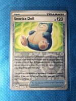 Pokemon - Snorlax Doll R-Holo (175/182) Paradox Rift - LP -