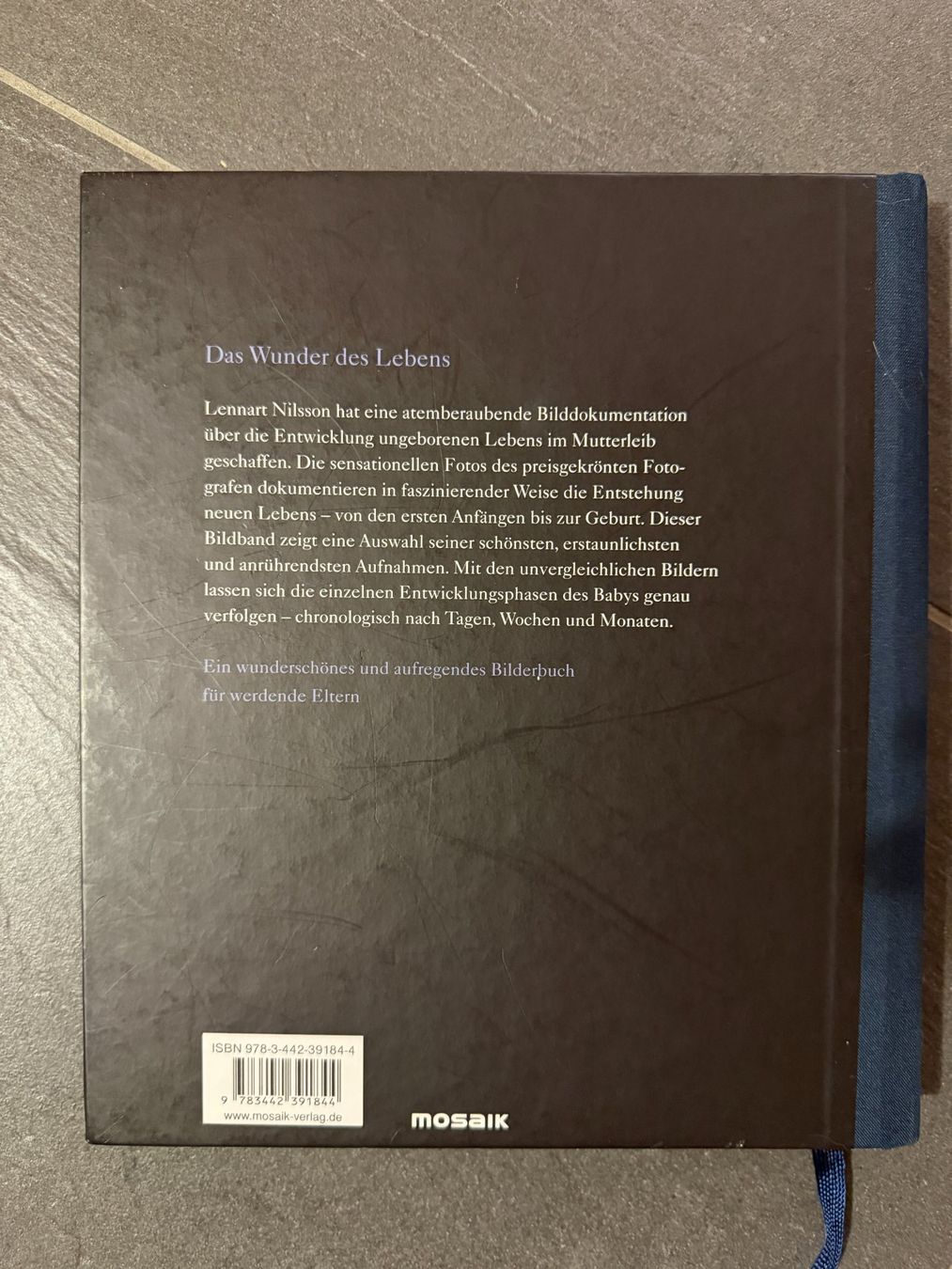 Livres: Lennart Nilsson, Ein Kind Entsteht – D'occasion à Niedermuhlern par ste_c5h9 1