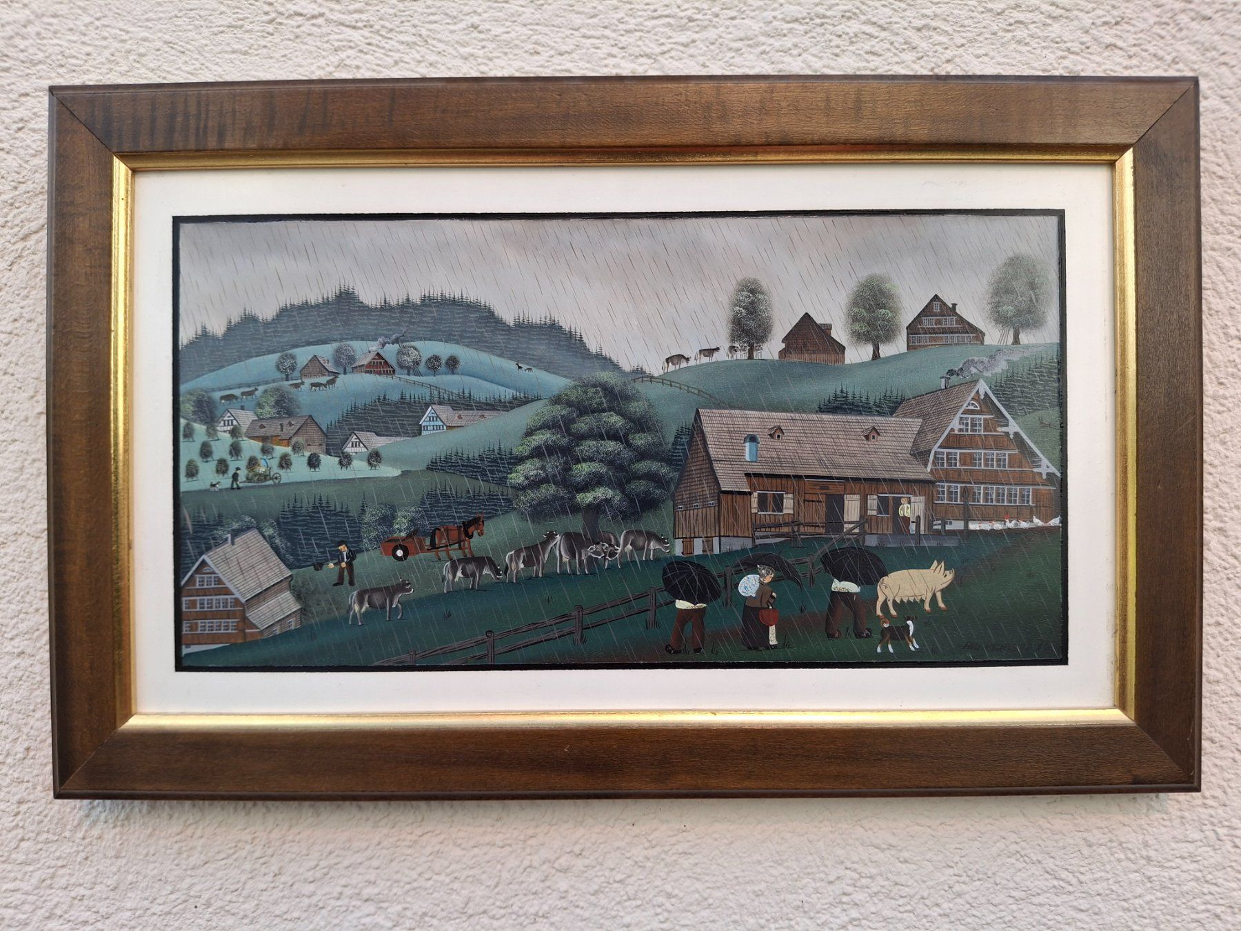 Dipinti: Albert Manser, Appenzeller Malerei – Usato da Oetwil am See venduto da pippo87 3