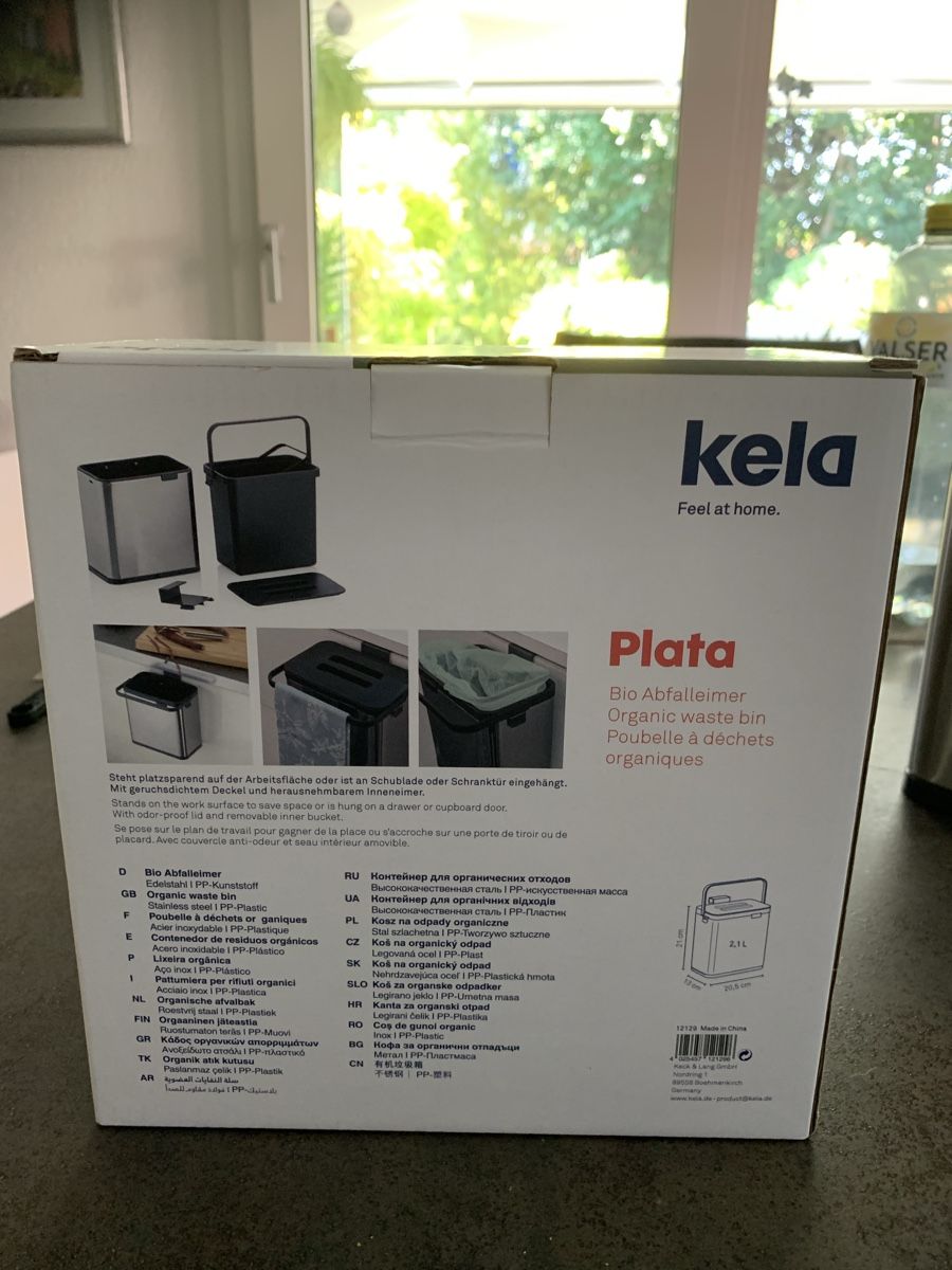 Poubelles: Kela Plata Bio Abfalleimer  – Neuf (Voir description) à Recherswil par Sey60 3