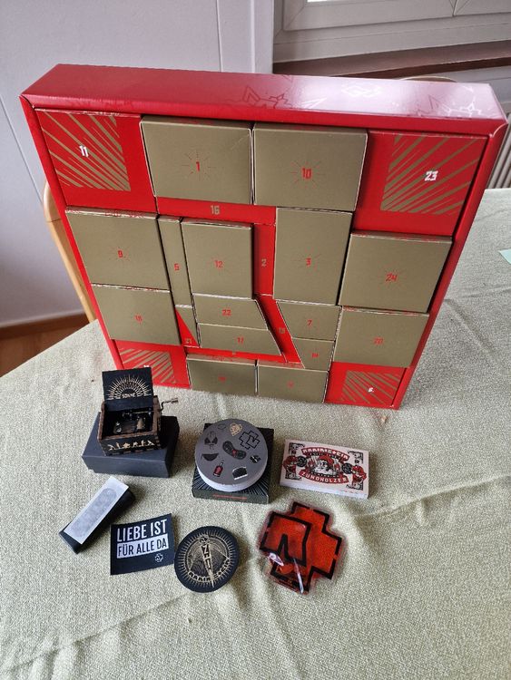 Rammstein Adventskalender Kaufen auf Ricardo