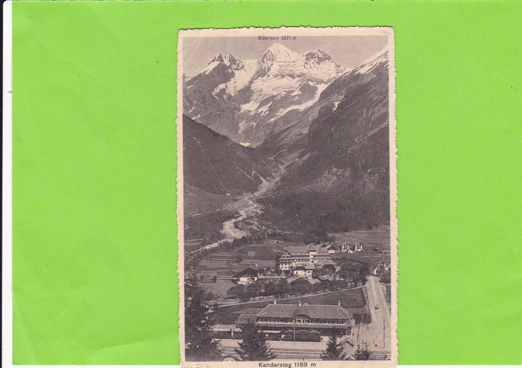 Cartoline postali: Kandersteg – Usato da St. Peterzell venduto da neckertal