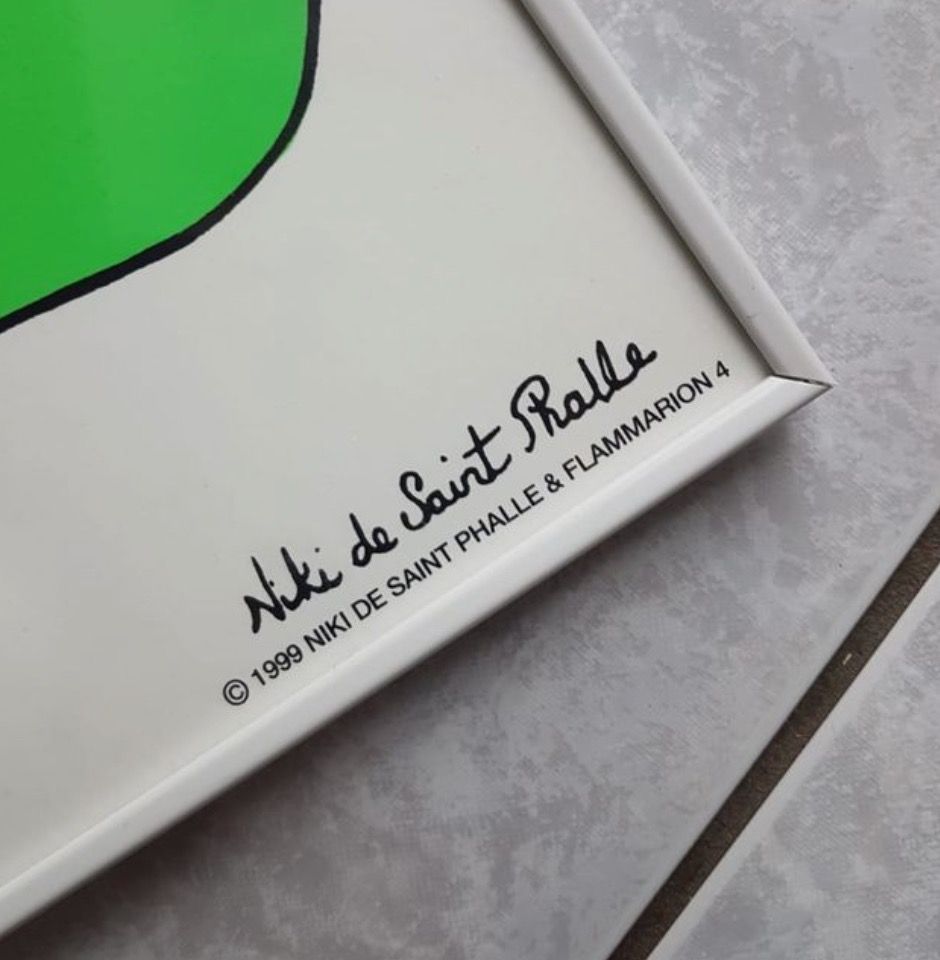 Dipinti: Niki de Saint Phalle sérigraphie    encadré – Usato da Courgenay venduto da chantalcm 2