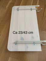 Einhängeregal Holz weiss 43x23 Micasa