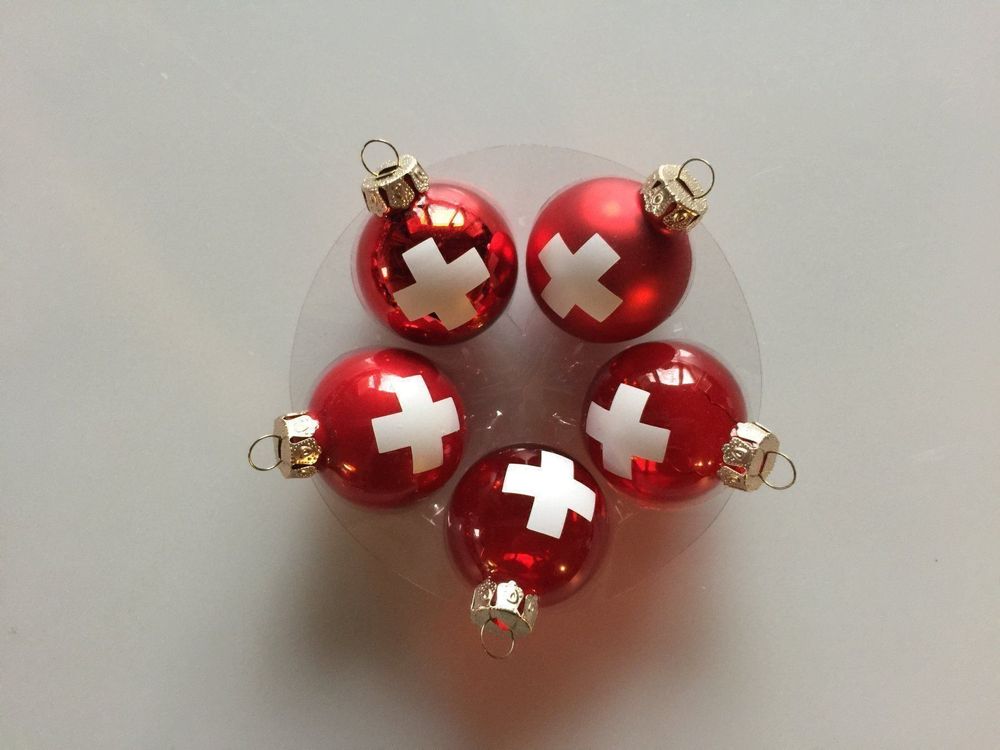 Christbaumkugeln Schweiz Schweizerkreuz Kaufen auf Ricardo