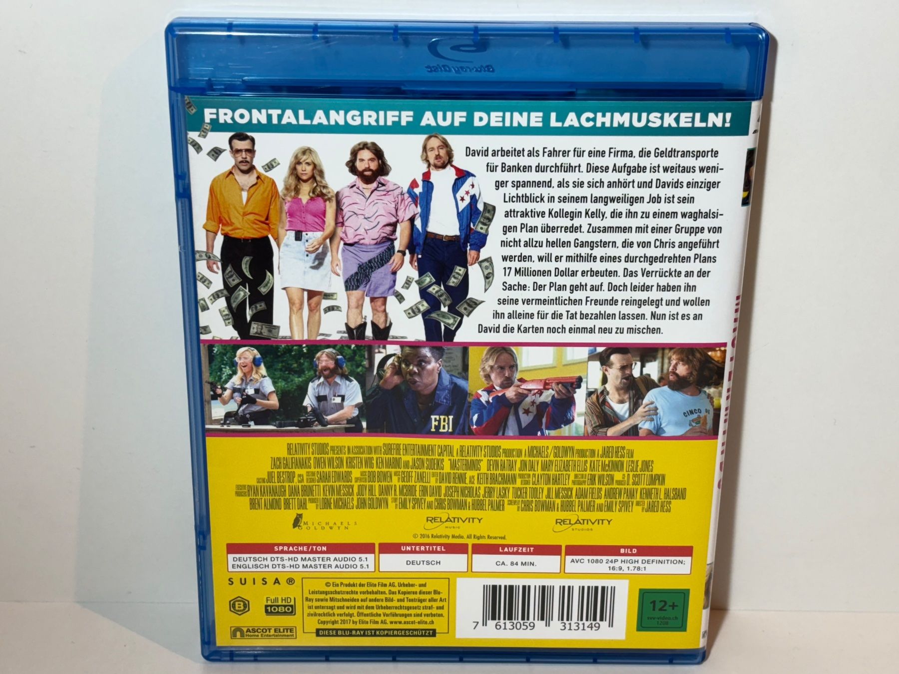 Tous les DVDs: Masterminds Blu Ray – D'occasion à Wilderswil par Sstriker 1