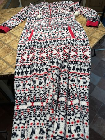 Pigiama -Tuta intero invernale caldo e divertente tgM/L