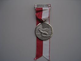 Vancouver 1992 River Otter Medaille, Swiss Canadian Rifle...
