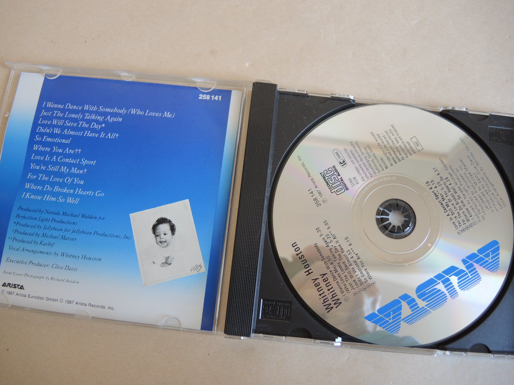 CD: Whitney Houston - Whitney - CD - 1987 – Usato da Rorschach venduto da maeck8 2