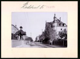 Fotografie Radebeul, Strassenpartie am R