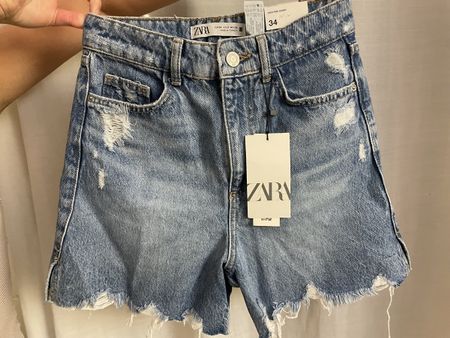 NEUE Denim Shorts ZARA 34