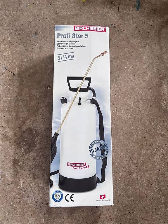Medizinaltechnik: Birchmeier Drucksprühgerät Profi Star 5 | 5 l – Neu und originalverpackt aus Speicher von Thueringer