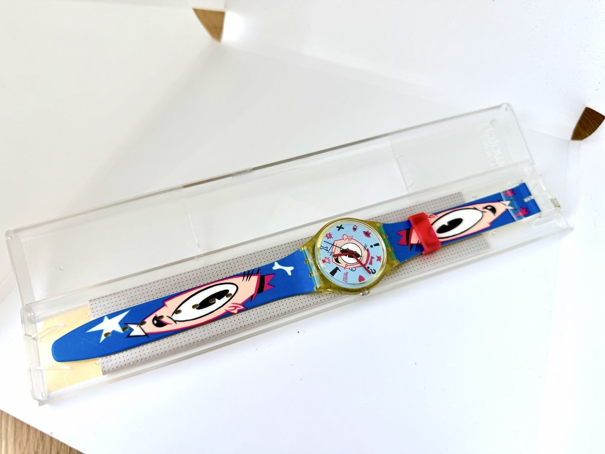 Swatch Uhren: Orologio Swatch GULP NOS 1991 – Neu und originalverpackt aus Paradiso von VintageandNew6900 1