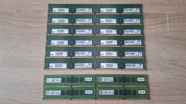 16 x 8GB DDR4 RAM-Sticks für Server