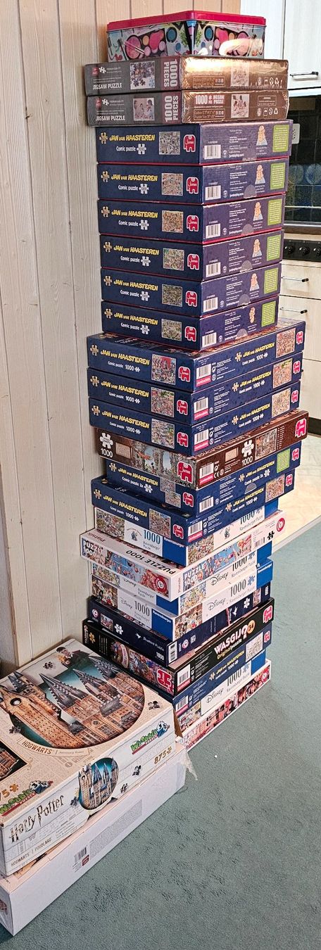 Puzzle: 31 tolle Puzzles (1000er) – Usato da Winterthur venduto da Aengscheku