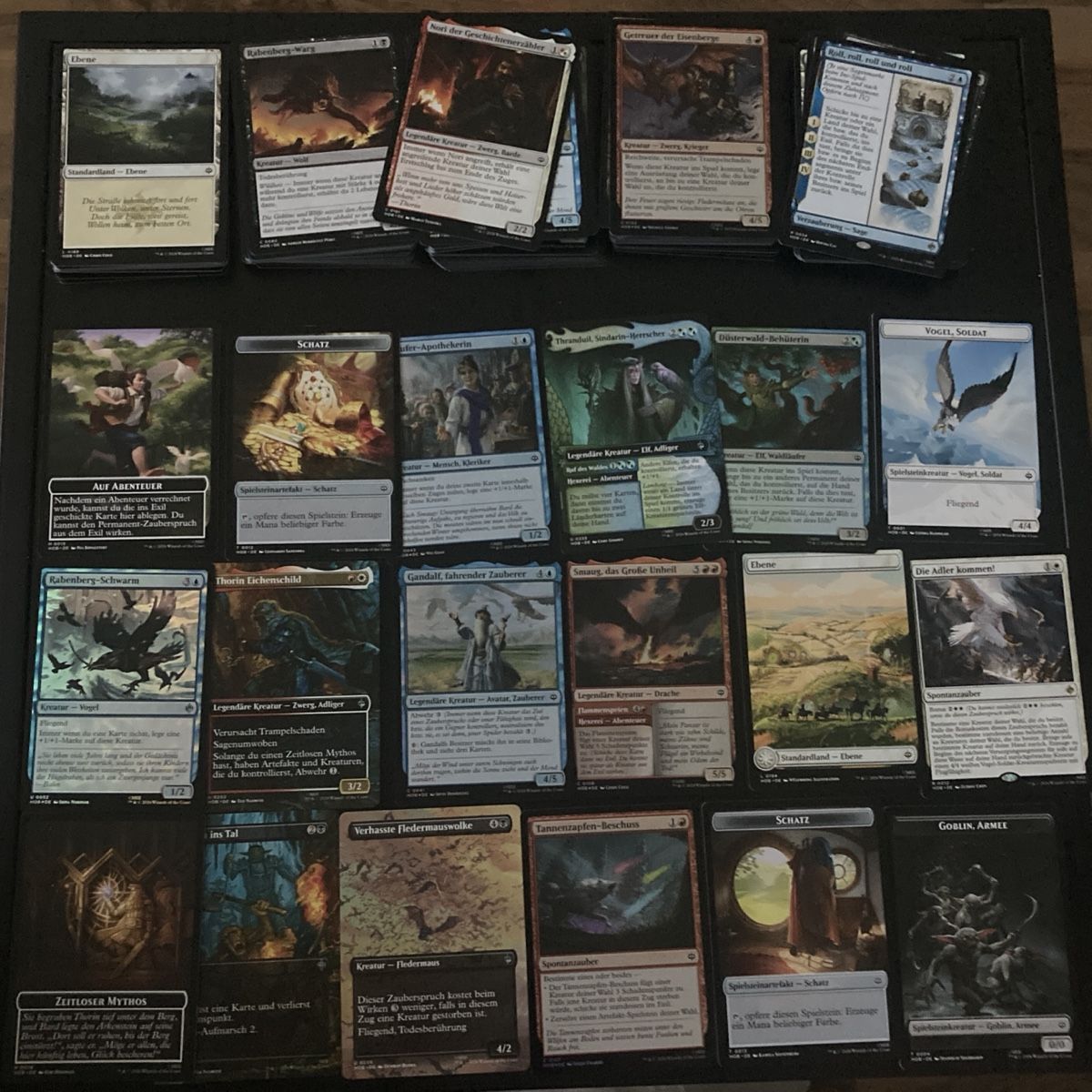 Magic The Gathering Carte collezionabili: Magic the Gathering Der Hobbit 162 Karten – Usato da Ins venduto da teamfairerdeal