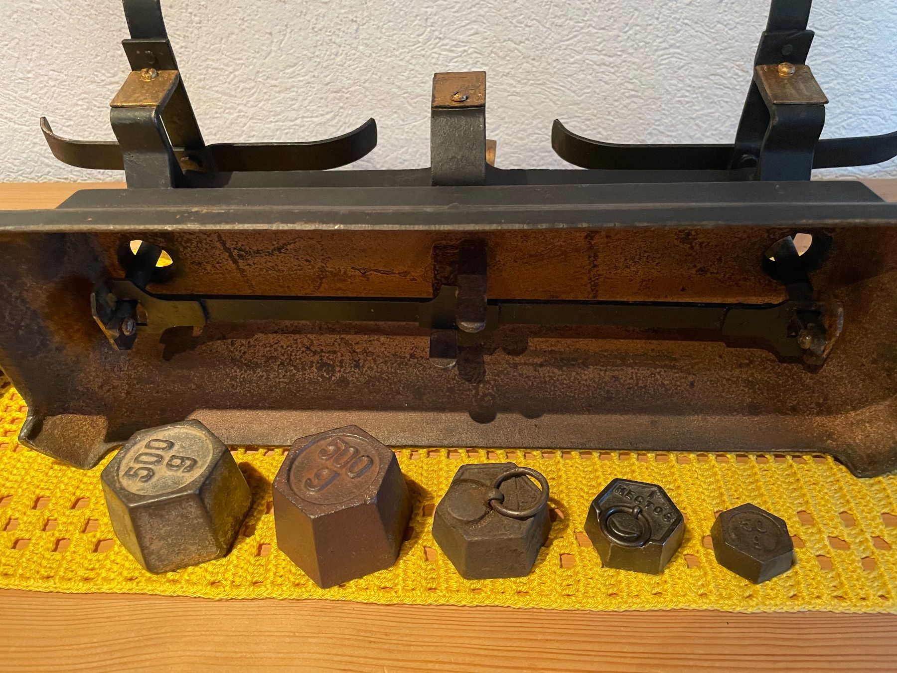 Bilance e pesi: Waage . (Sockel Bronze) ANTIK – Usato da Wohlen AG venduto da NincoA-Z 3