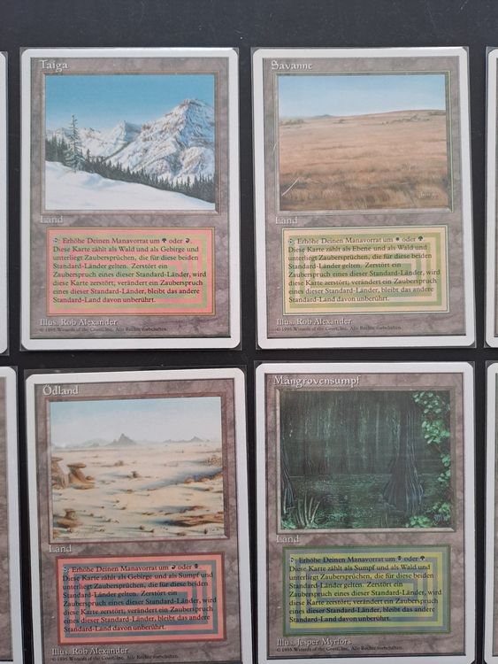 Magic the gathering Doppelländer 10er Set Europäisch Unlimit (Gebraucht ...