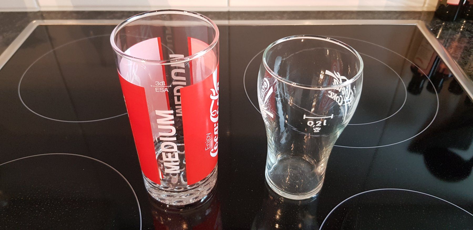 Coca-Cola Tutte le decorazioni: coca-cola 2 gläser selten antik – Usato da effretikon venduto da scharki01 2