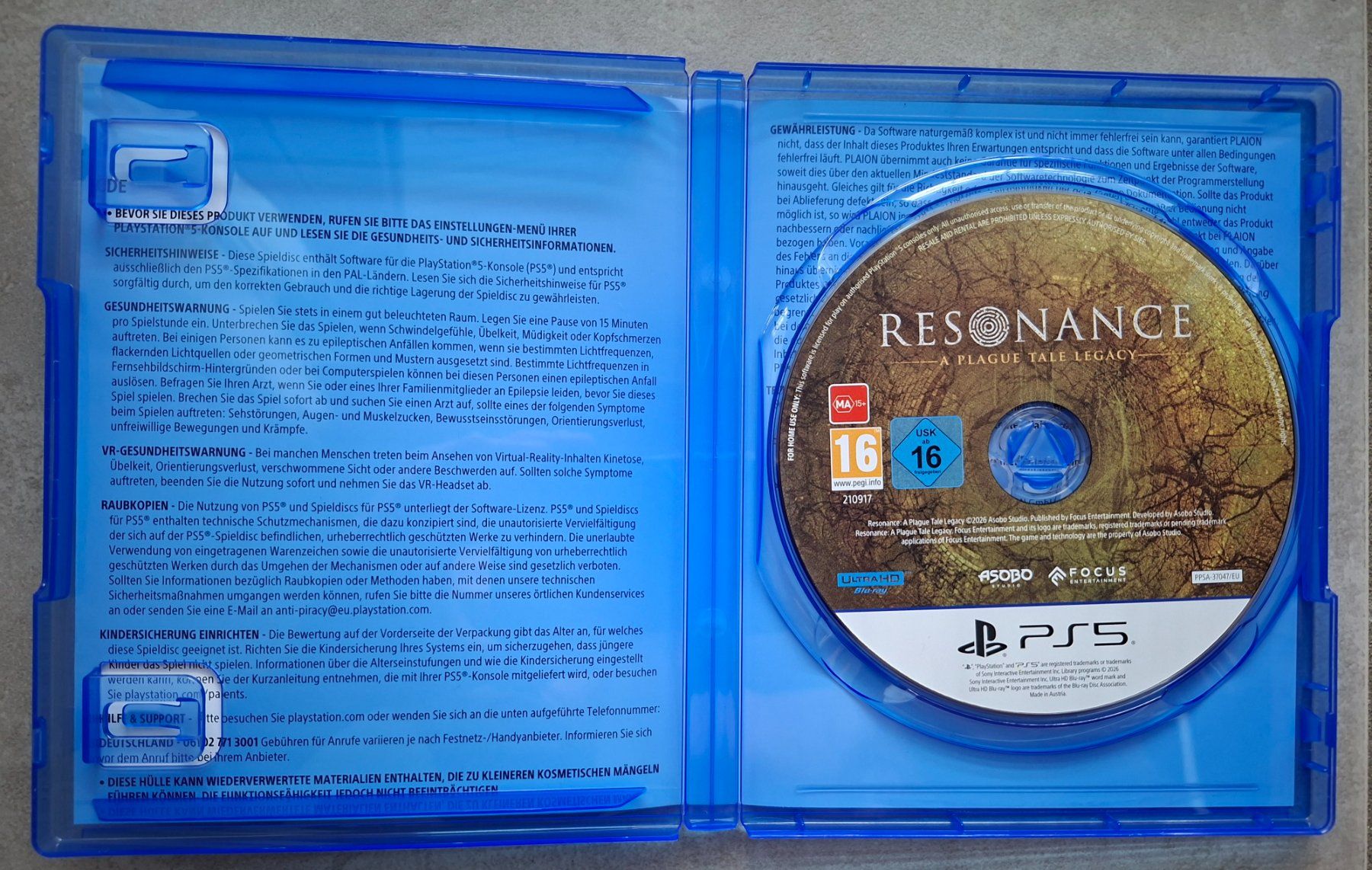 Giochi: Resonance - A Plague Tale Legacy - PS5 – Usato da Waldkirch venduto da Cswys 2