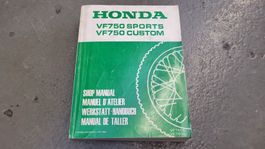 Werkstatthandbuch Honda VF 750 Sports / VF 750 Custom