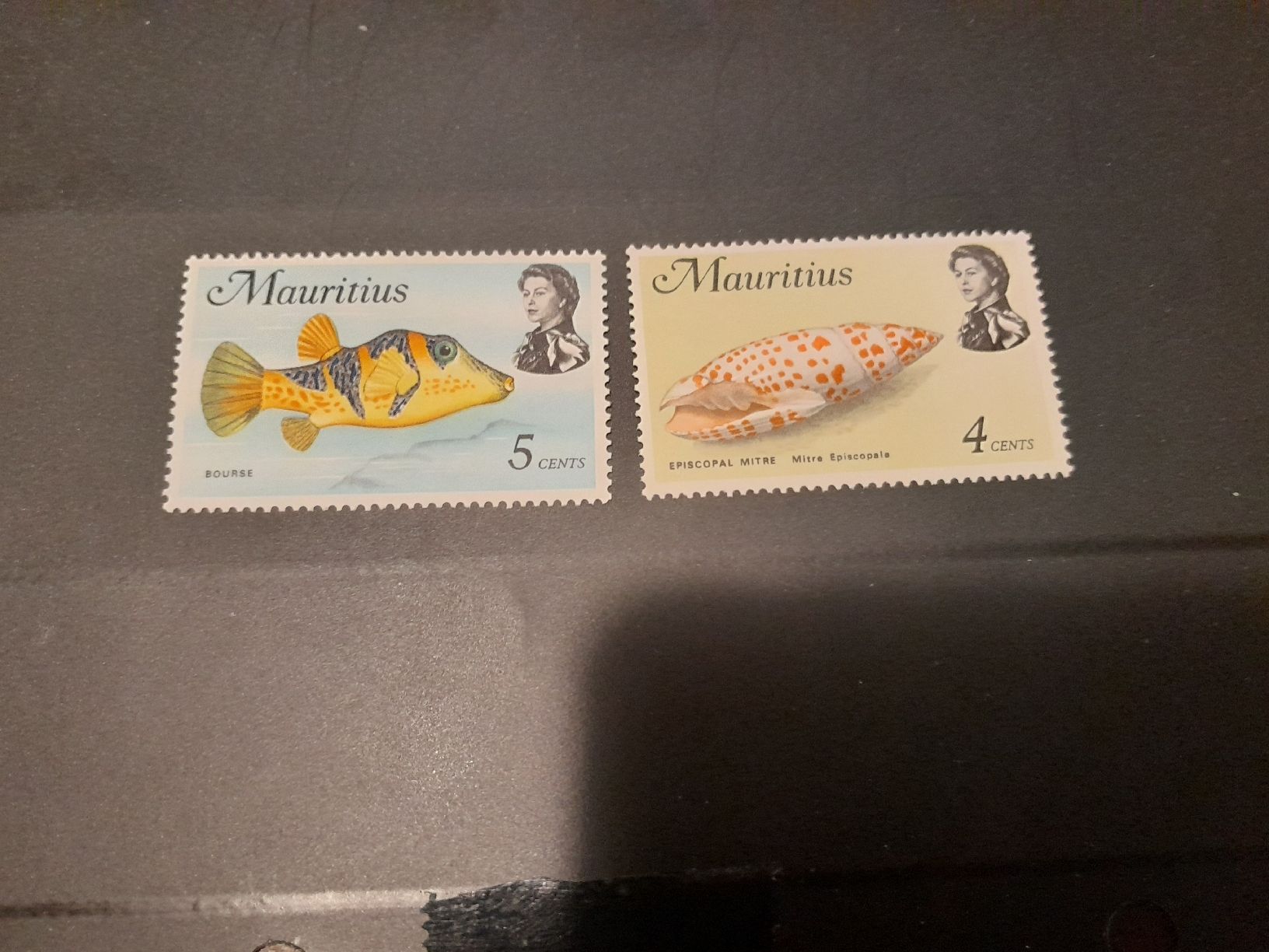 Alle Briefmarken: Maurice 2 timbres poisson – Neu (gemäss Beschreibung) aus Marly von globetrotter1723