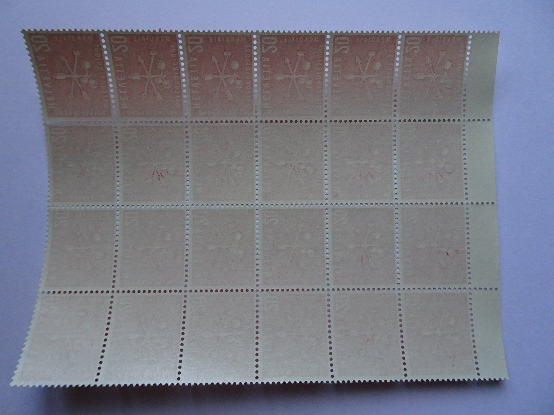 Alle Briefmarken: OMM 1960** – Neu (gemäss Beschreibung) aus Aadorf von Chnorli-Furz 1
