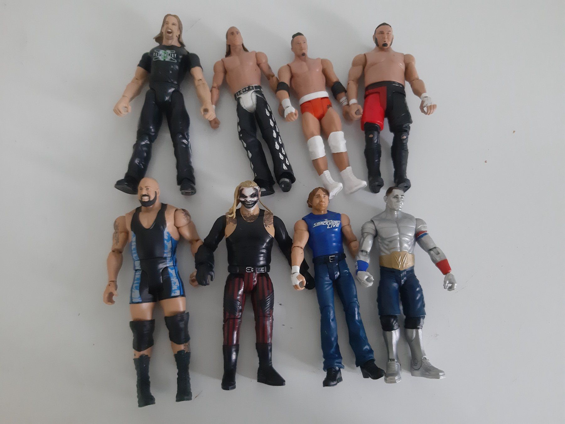 WWE Figuren: WWE Action Figure Lot 8 Figuren – Gebraucht aus Buchs SG von Bray_Law 1