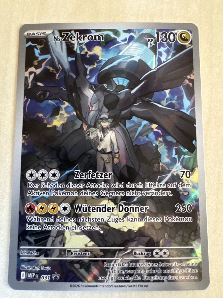 Pokémon Sammelbilder & Trading cards: Zekrom 031 Promo ab Fr. 1.- – Gebraucht aus Flüh von LucaK 2