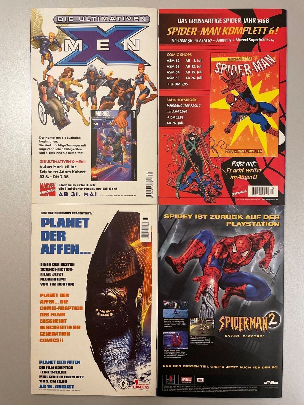 Fumetti: Der Ultimative Spider-Man Comic Hefte 1-8 Set – Usato da Glattfelden venduto da Danshari 2