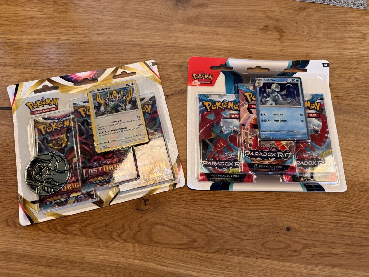 Pokémon Carte collezionabili: Pokémon Lost Origin & Paradox Rift 3er Blister – Nuovo e nell'imballaggio originale da Wohlen b. Bern venduto da wild-thing1