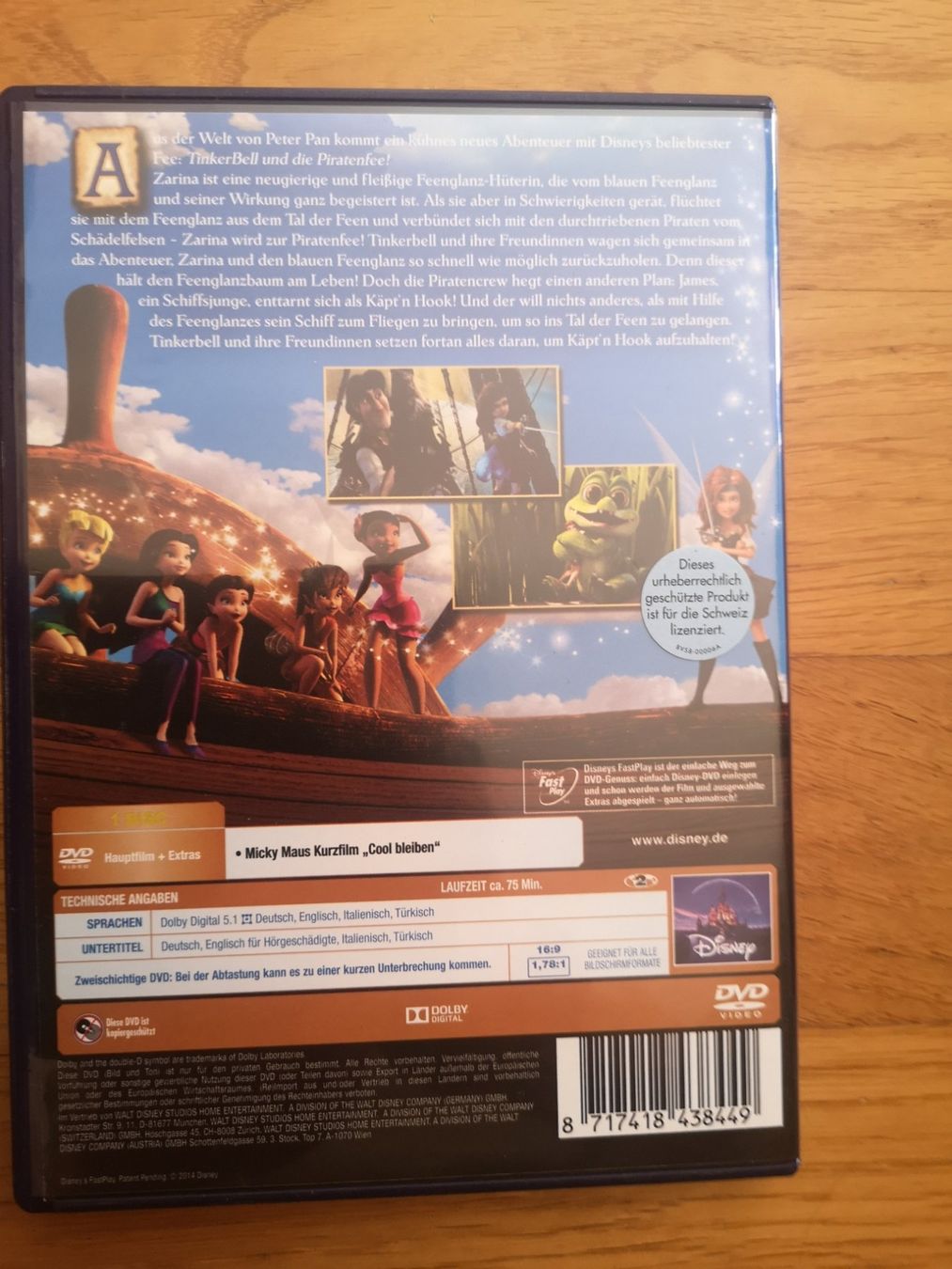 Tous les DVDs: DVD Tinkerbell Piratenfee – D'occasion à Biel/Bienne par Milly13 1