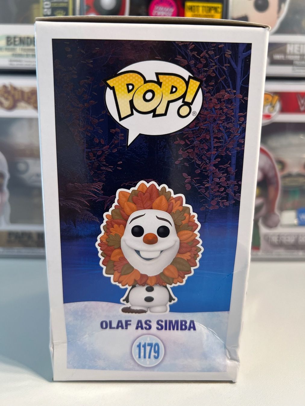 Funko Statuette: Funko POP! Disney Olaf Presents Olaf as Simba Limitée – Nuovo e nell'imballaggio originale da Le Mouret venduto da perfectbijou 1