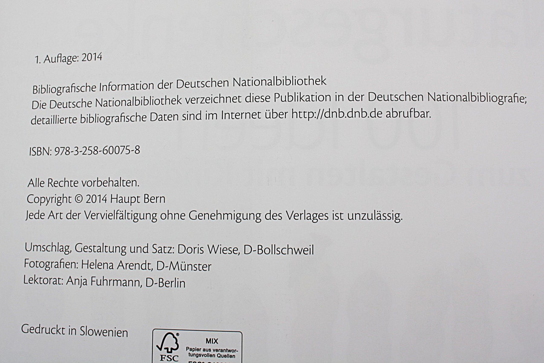 Libri: HAUPT: Naturgeschenke – Usato da Zollikofen venduto da Restwert_Zollikofen 3
