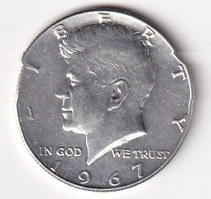 Tutti le monete: USA Kennedy Half Dollar 1967ss-vorz – Usato da Neuchâtel venduto da karlpierrino