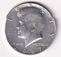 USA Kennedy Half Dollar 1967ss-vorz
