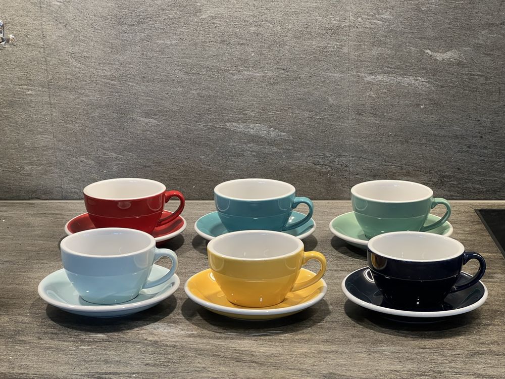 Loveramics Tassen Cappuccino Large, 6 verschiedene Farben (Gebraucht ...