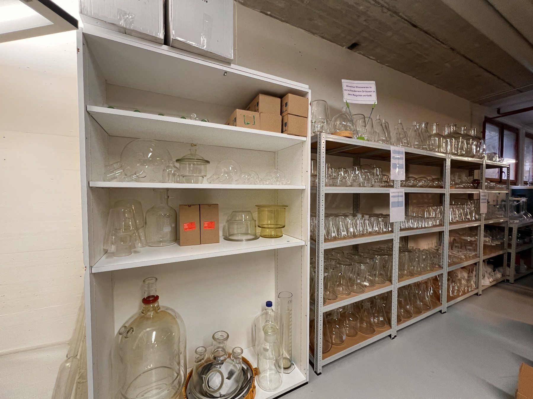 Schott Gläser: Laborglas Laborgewindeflasche 1000ml mit Deckel – Gebraucht aus Hölstein von  3
