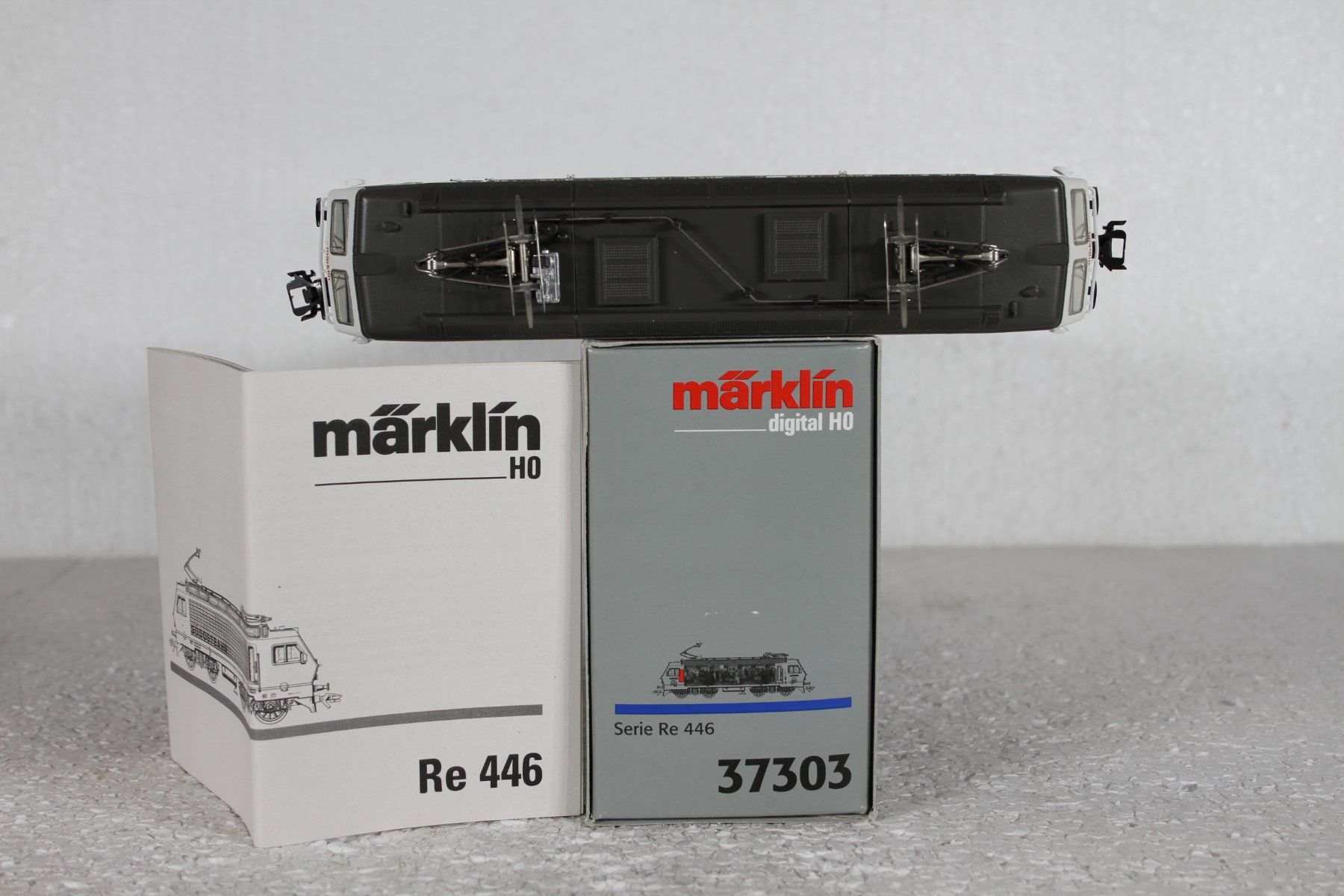 Märklin Modellini di ferrovie: Märklin 37303 Re 4/4 IV, 446 SOB Digital – Usato da Triesen venduto da gleis8 5
