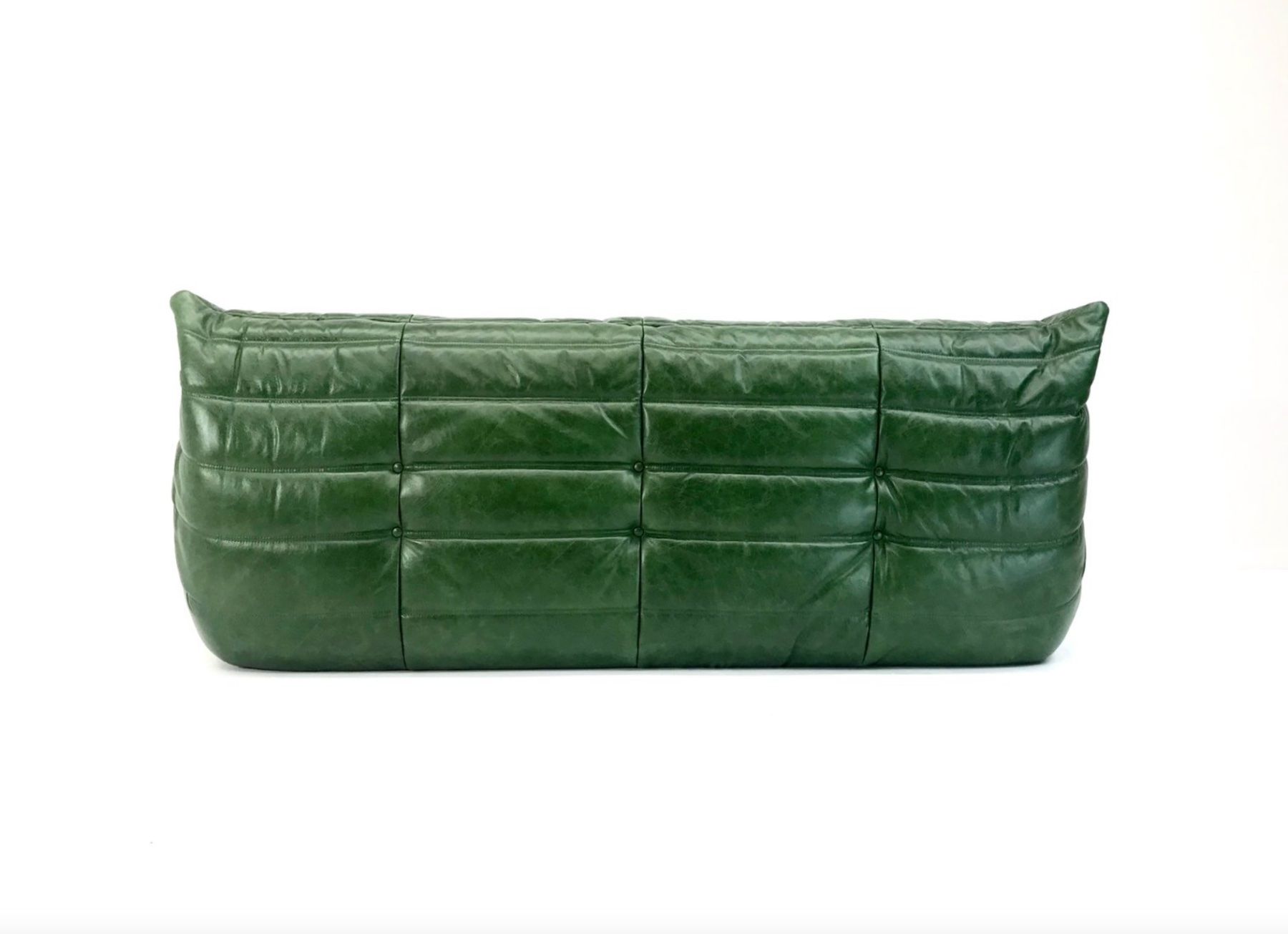 Ligne Roset Sofas: 3er Sofa Togo, neu bezogen mit Leder – Neu (gemäss Beschreibung) aus Zürich von ERATOMIUM 4
