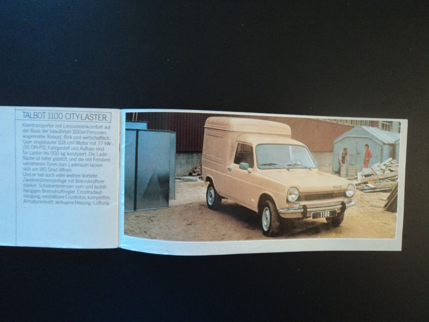 Talbot Documenti: Prospekt Talbot Jahresprogramm 1981 – Usato da Schwarzenburg venduto da modelCARama 8