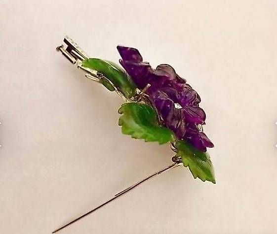 Broches & Aiguilles: Blumenbrosche ca. 1910-1930 – D'occasion à Locarno par zol_5qvr 1