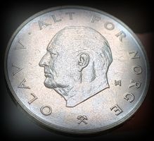 NORWEGEN 1 KRONE 1980
