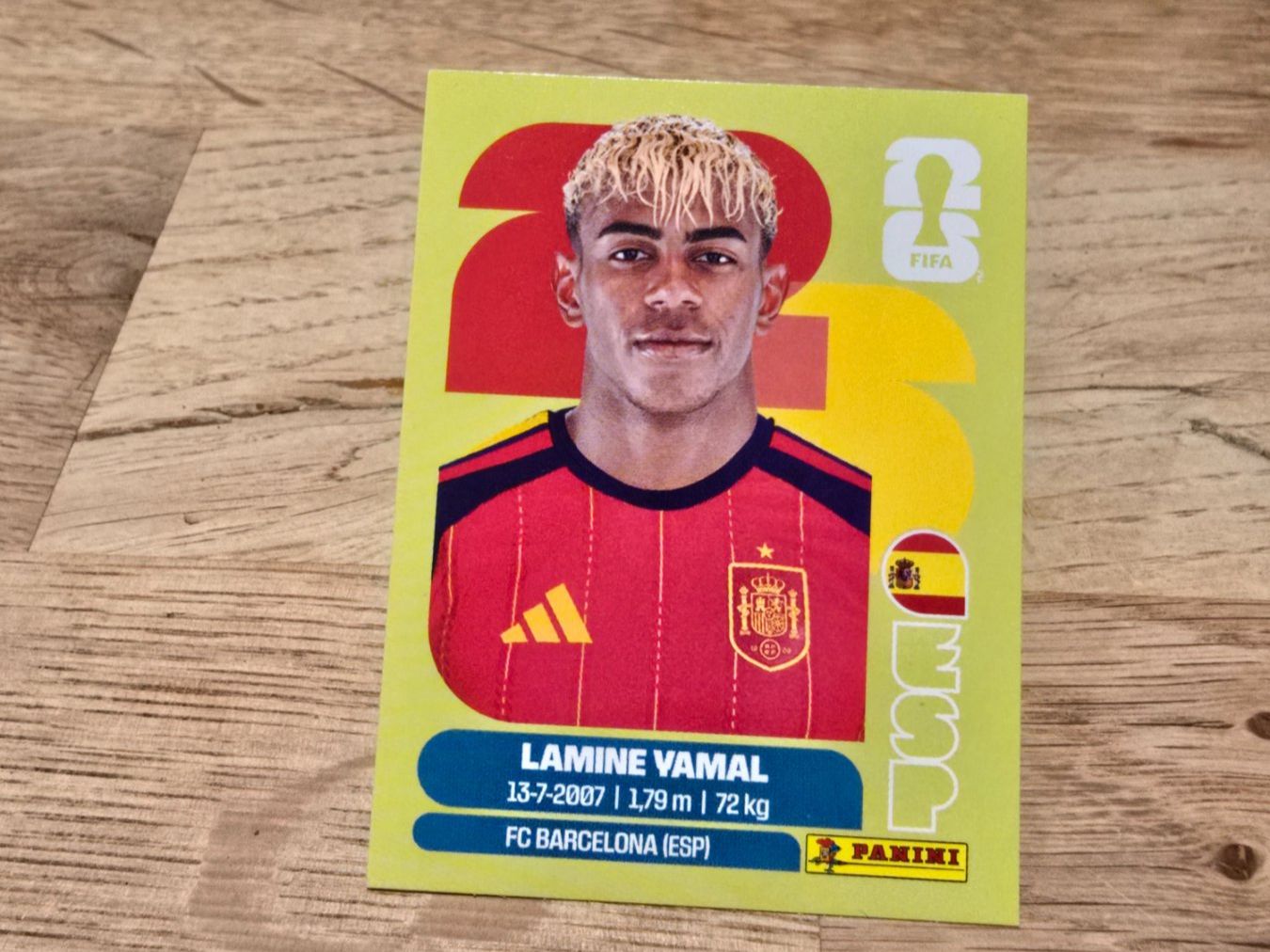 Panini Carte collezionabili: Panini ESP15 L. YAMAL – Usato da Attalens venduto da mic_6tyd