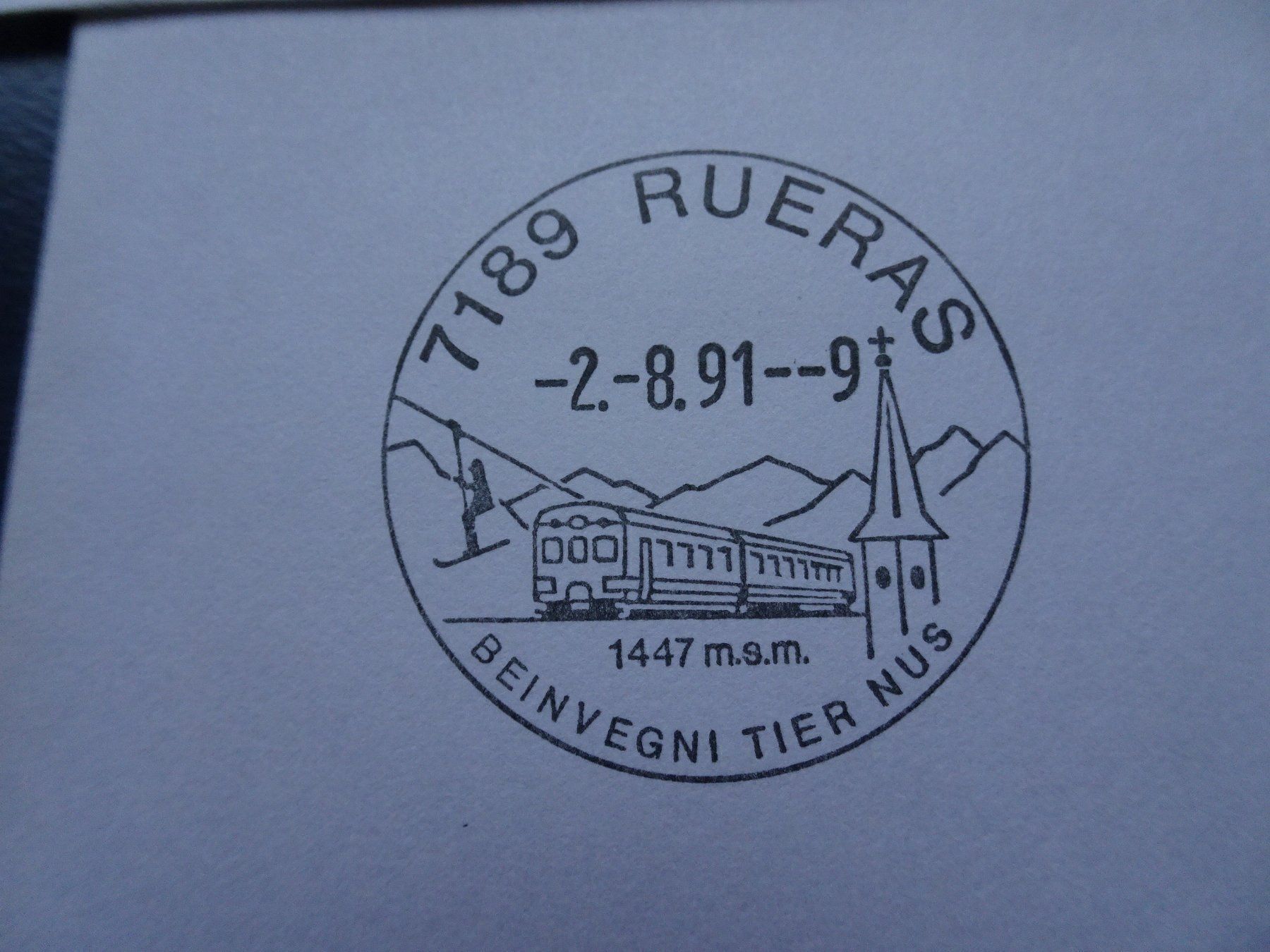 Stempel: Werbestempel – Neu (gemäss Beschreibung) aus Aadorf von Chnorli-Furz 1