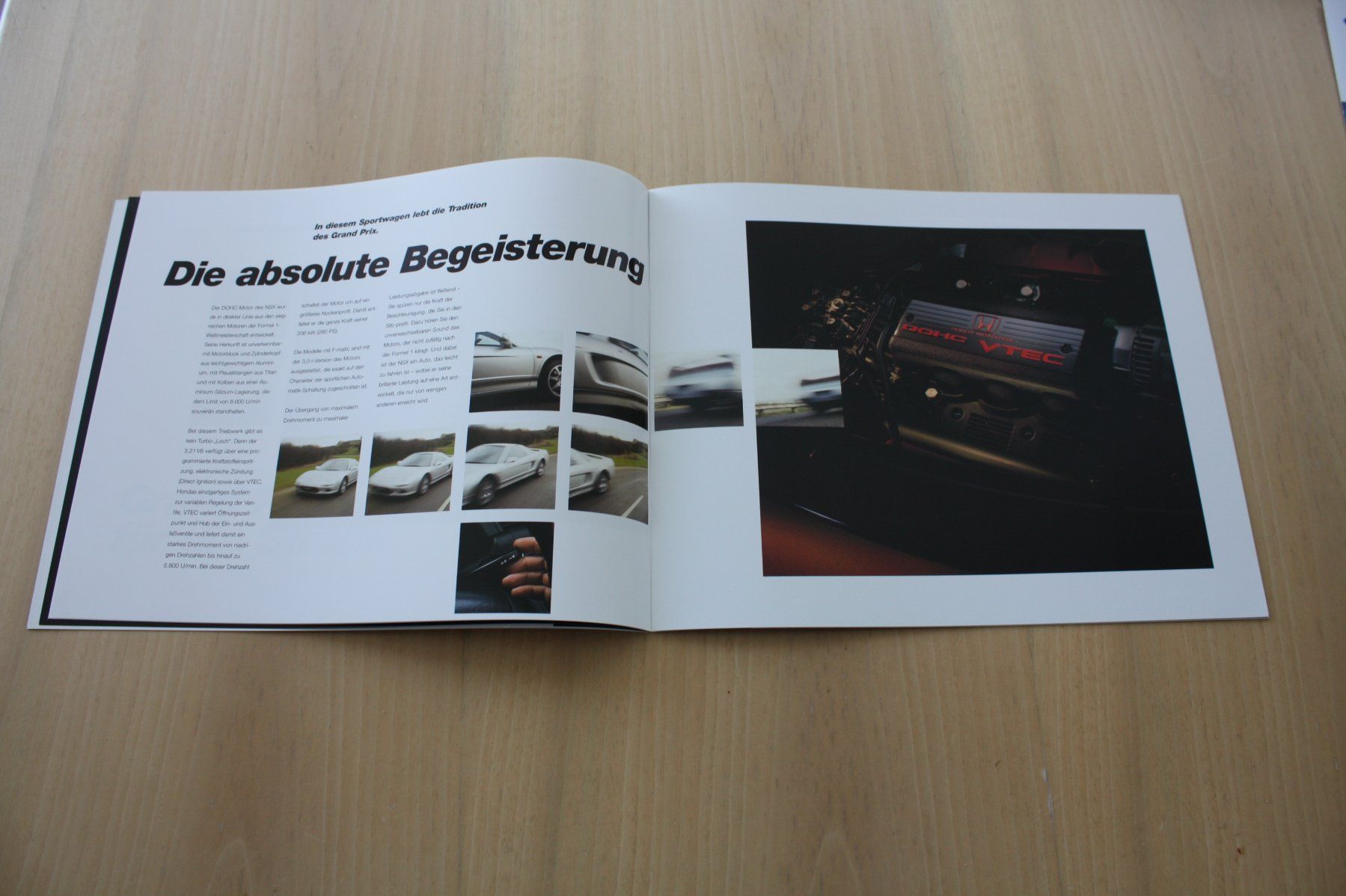 Honda Documenti: Honda NSX Prestige Prospekt 6.1997 – Usato da Wikon venduto da erwin400 4