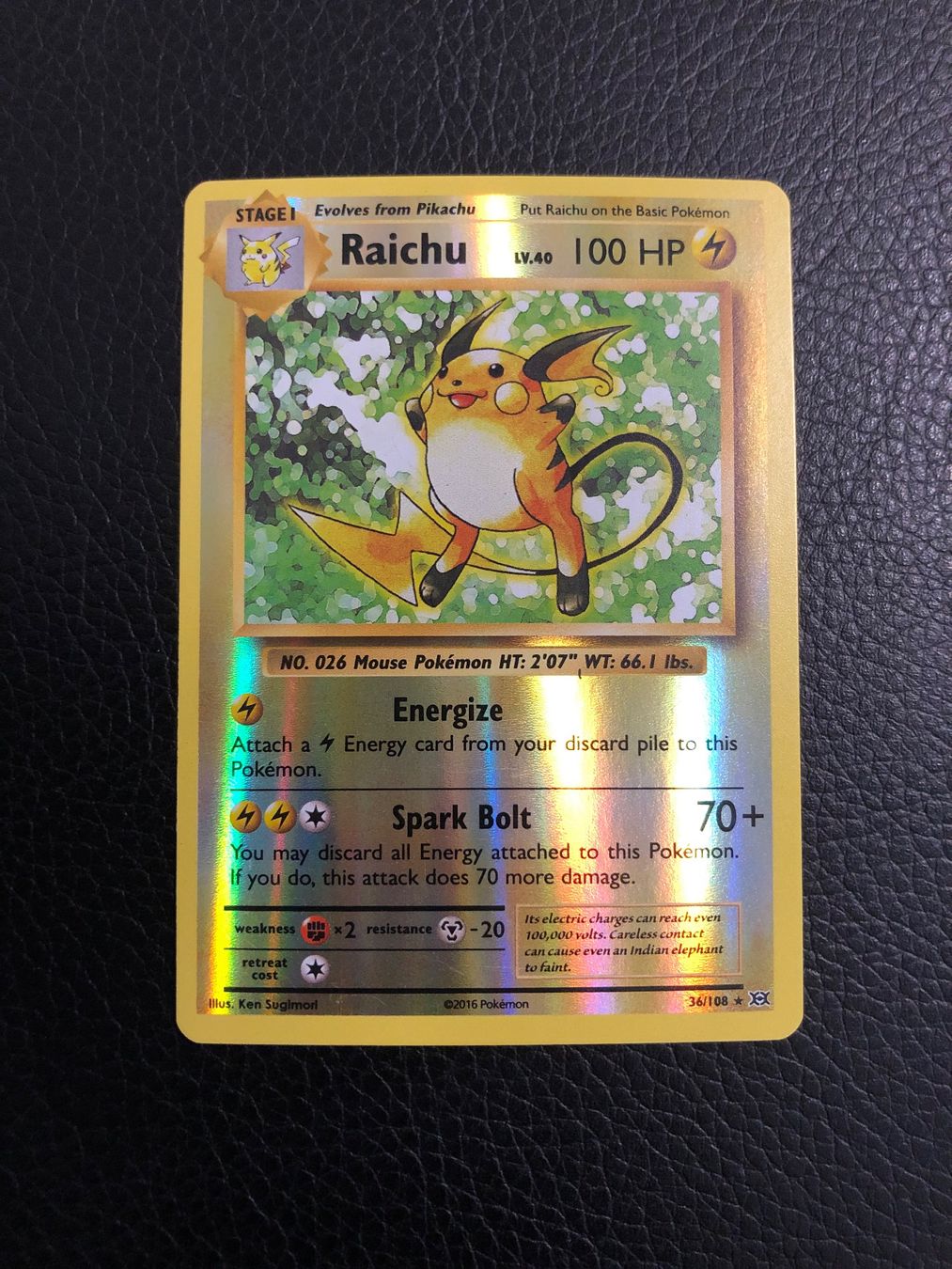 Evolutions Raichu reverse rare 36/108 NM Ab 1 (Gebraucht) in Paradiso ...