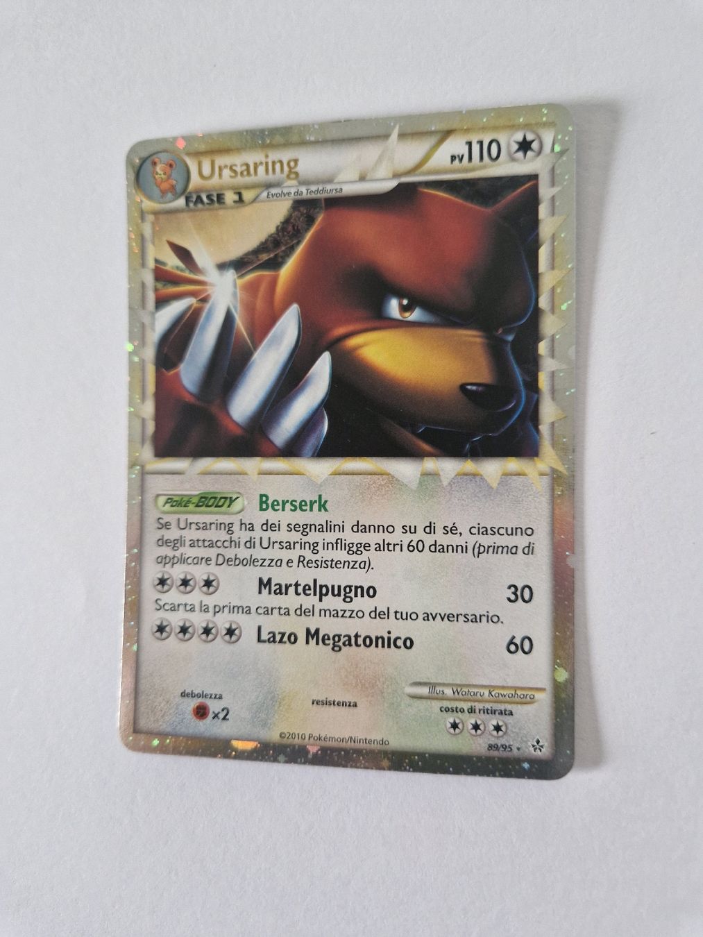 Pokémon Carte collezionabili: Ursaring - Unleashed - ITA – Usato da Romont FR venduto da raj_sjv9 1